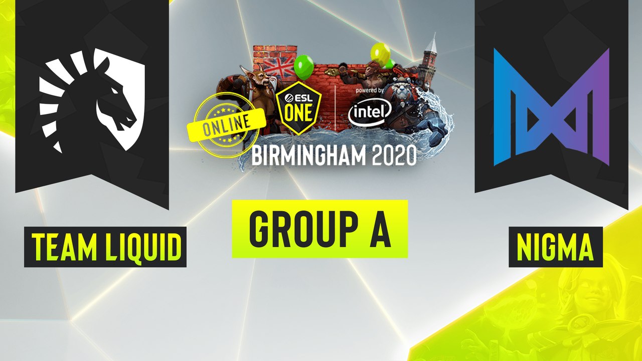 Dota2 - Team Liquid vs. Team Nigma - Game 1 - ESL One Birmingham 2020 - Group A - EUCIS