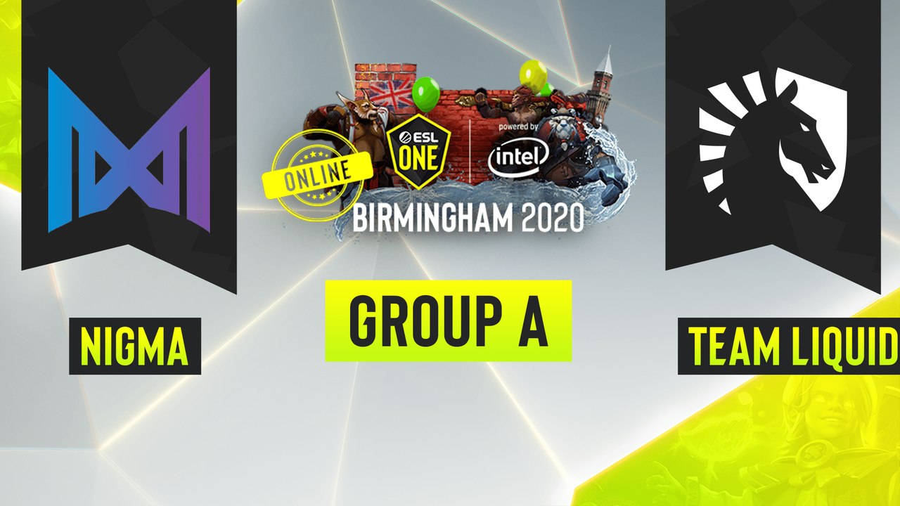Dota2 - Team Liquid vs. Team Nigma - Game 2 - ESL One Birmingham 2020 - Group A - EUCIS