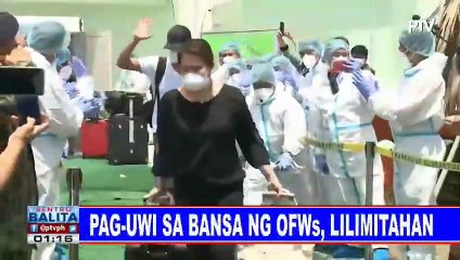 OFWs, 5 araw na lang maghihintay sa NCR bago makauwi sa probinsya