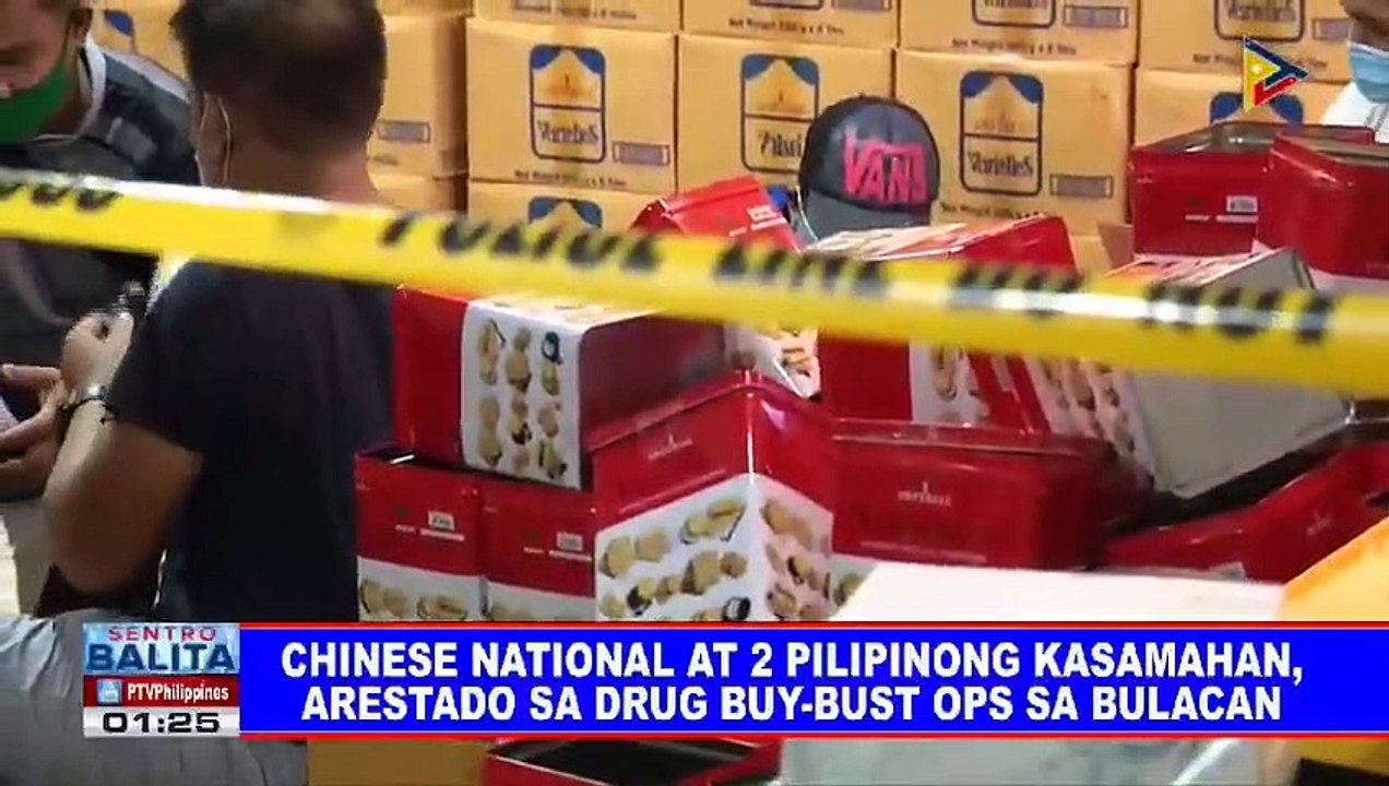 Chinese national at 2 Pilipinong kasamahan, arestado sa drug buy-bust ops sa Bulacan