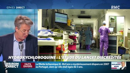 Nicolas Poincaré : L'étude du Lancet sur l'hydroxychloroquine discréditée - 05/06