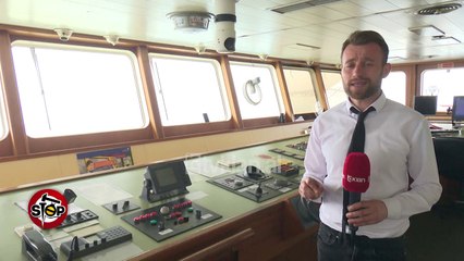 Stop - Anija italiane bllokohet ne portin e Durresit! (4 Qershor 2020)