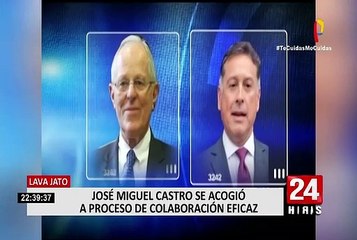 Lava Jato: José Miguel Castro se acogió a proceso de colaboración eficaz