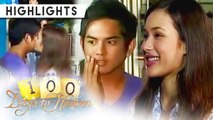 Yanie kisses Jopet on the cheek | 100 Days To Heaven