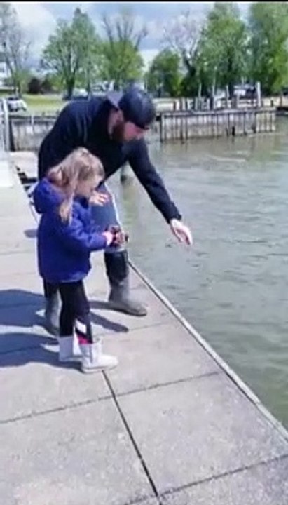 amazing fish girl with cutest