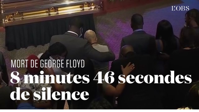 Revivez les 8 minutes 46 secondes de silence observées lors de l’hommage à George Floyd