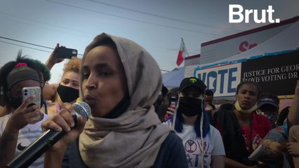 Brut exclusive: Ilhan Omar's speech at the George Floyd memorial
