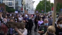 عشرات الآلاف يتظاهرون في فيينا تنديدا بوفاة جورج فلويد