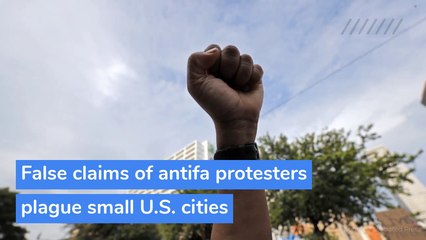 False claims of antifa protesters plague small U.S. cities, and other top stories from June 05, 2020.