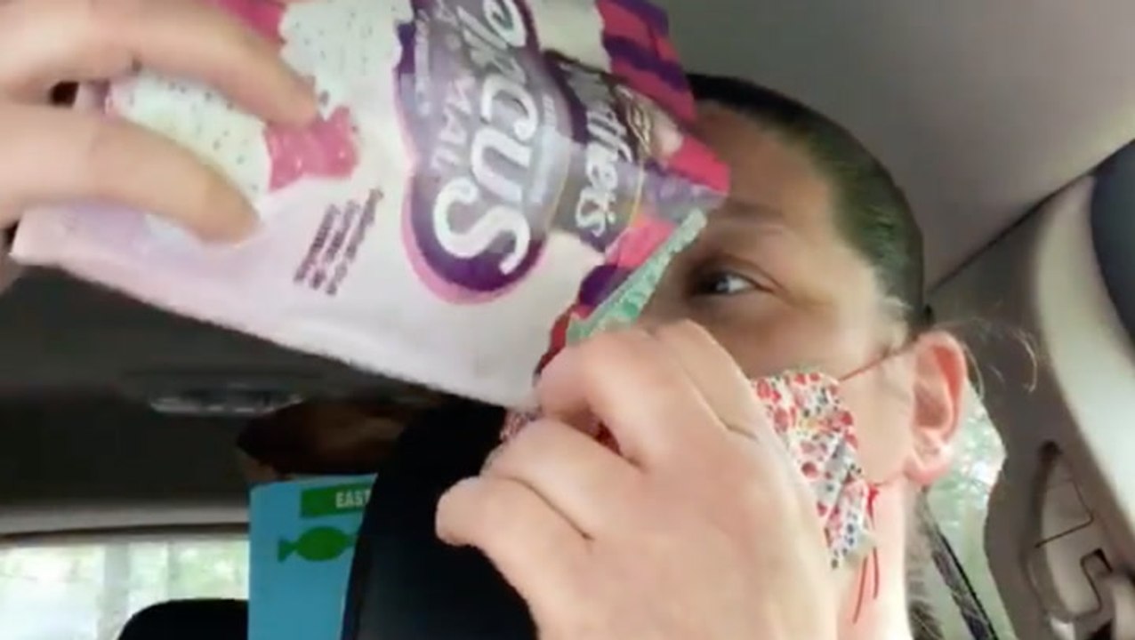 This Life Hack Lets You Snack While Wearing A Mask