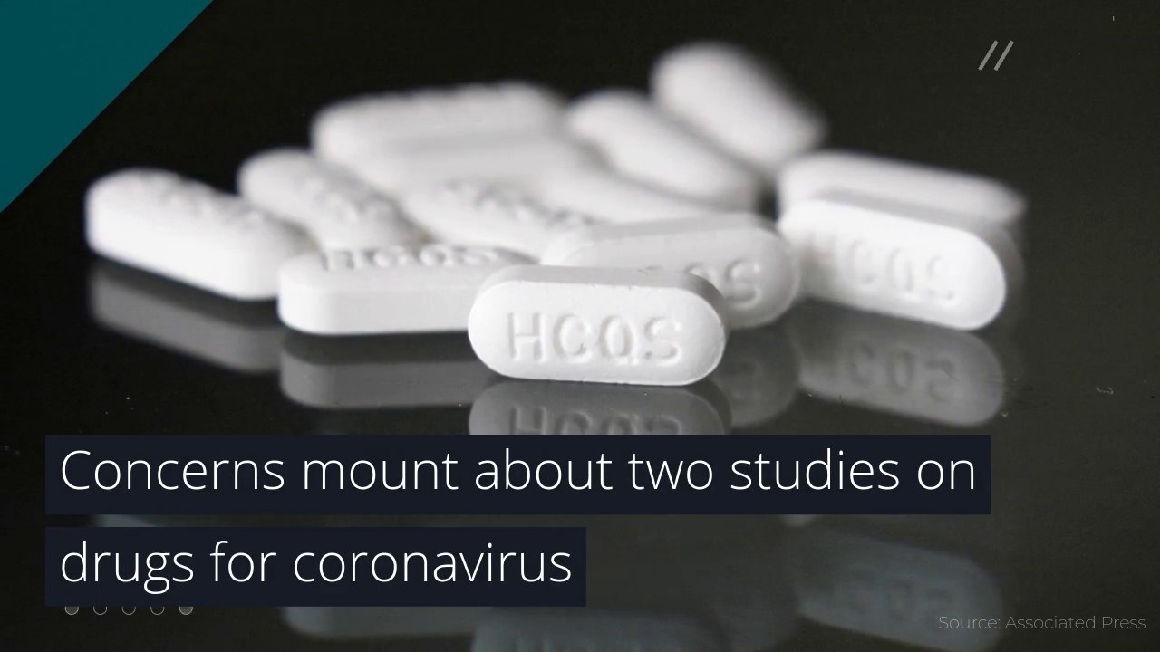 Concerns mount about two studies on drugs for coronavirus, and other top stories from June 05, 2020.