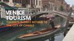 Tourists slowly return to Venice after pandemic