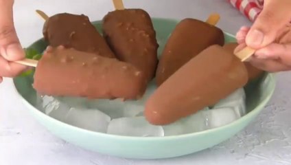 Easy home made Chocolate icecream without egg and without masheen