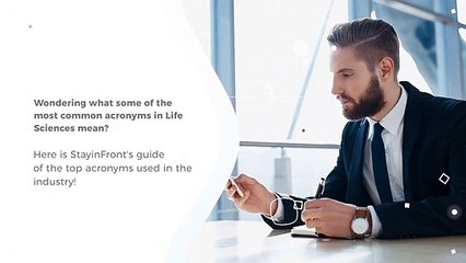 Life Sciences Acronyms You Need To Know