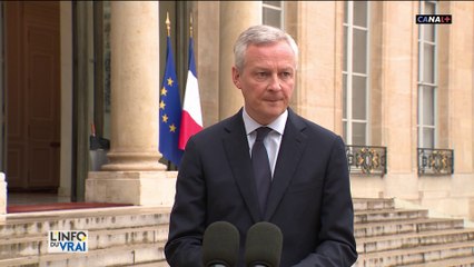 «Nous entrons dans une phase de résilience» annonce Bruno Le Maire à propos de la relance économique