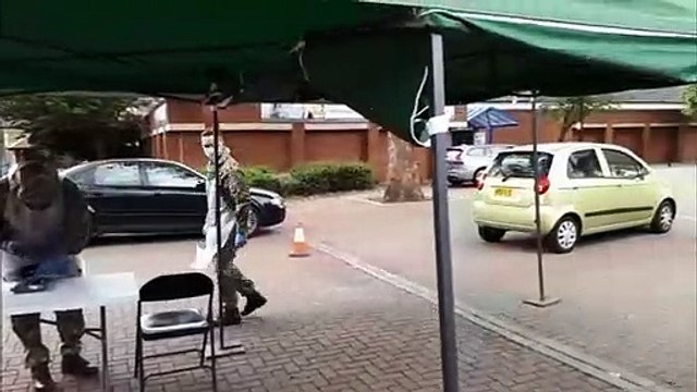 Kettering coronavirus testing centre