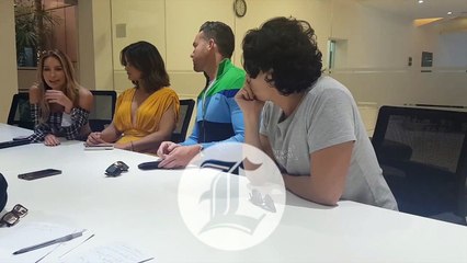 “Los Leones” - Con una representación de figuras de distintos países de América Latina