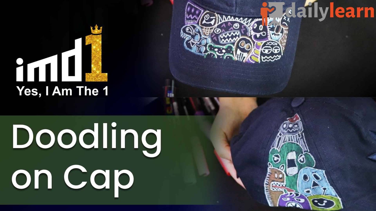 Doodling on Cap