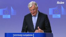 Michel Barnier moans there's 'no significant change & can't go on like this' as Brexit talks crumble