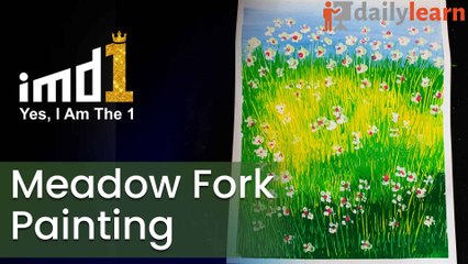 Meadow fork painting