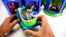 Learn Colors with PJ Masks Transforming Headquarters Toys
