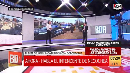 Tras el baby shower en Necochea, nació el bebé con COVID-19