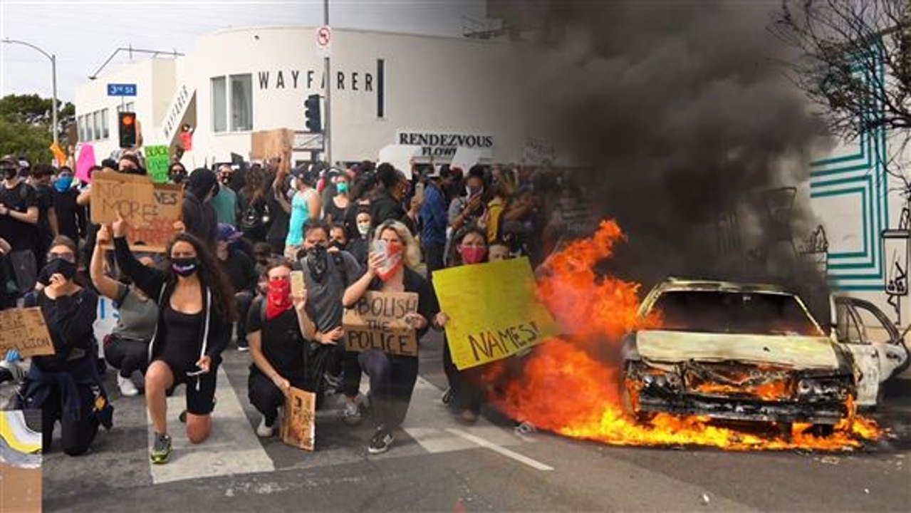 #BLM-Demo gegen Rassismus in Los Angeles