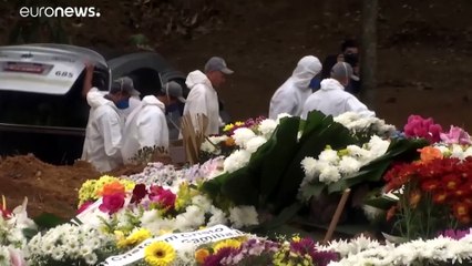 Coronavirus : le Brésil, troisième pays le plus endeuillé au monde