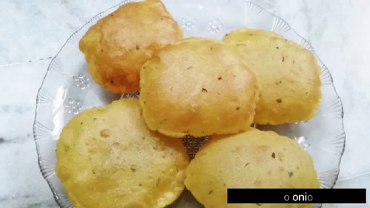 Crispy healthy porota with flour Bengali Luchi _ Crispy Spicy Atta Potato Poori _ ফুলকো লুচি _ Aloo puri_Alu Masala Puri recipe_