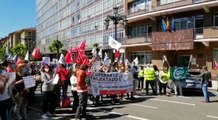 CCOO, SAE y CSIF protestan ante el ERA por los recortes
