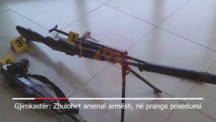 Armë me silenciatorë e municione, RENEA kap 33-vjeçarin që goditi shefin e rendit në Elbasan