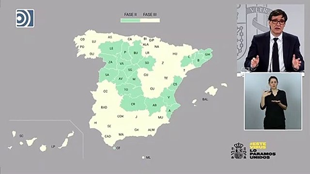 Coronavirus: ¿Qué territorios pasan a Fase 2 y Fase 3?