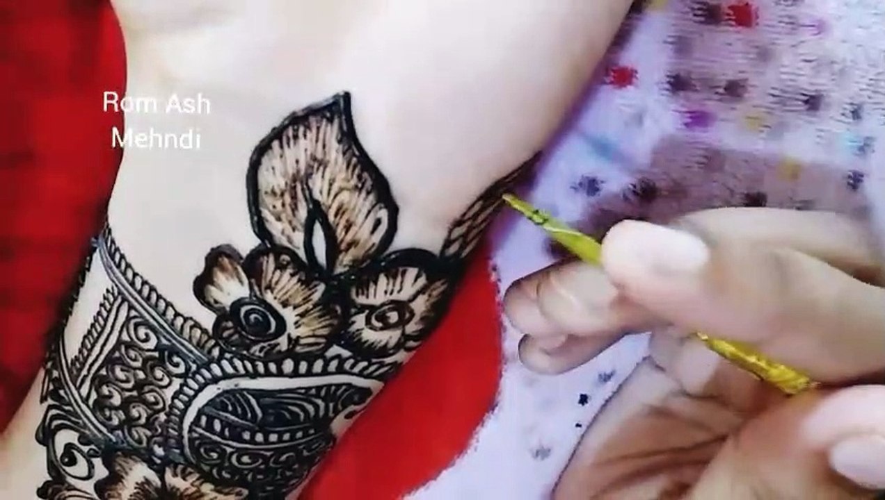 New Indian henna design