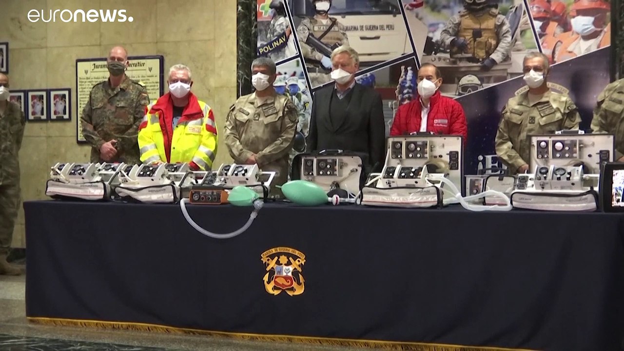 Covid-Amtshilfe: Deutsche Beatmungsgeräte für Peru