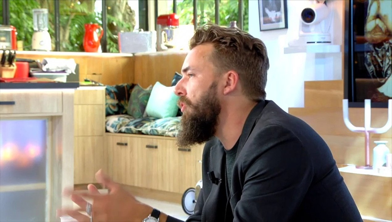 Cedrik Verdure Chronique Tintoret, Donald et Kim sur le plateau de C à Vous