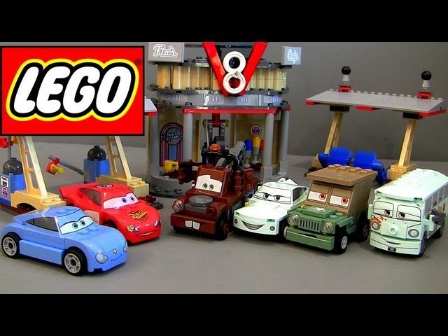 Lego cars 2 outlet flo's v8 cafe