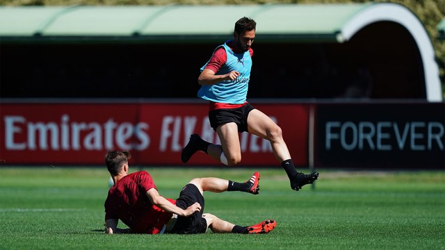 Ritmi sempre più elevati a Milanello