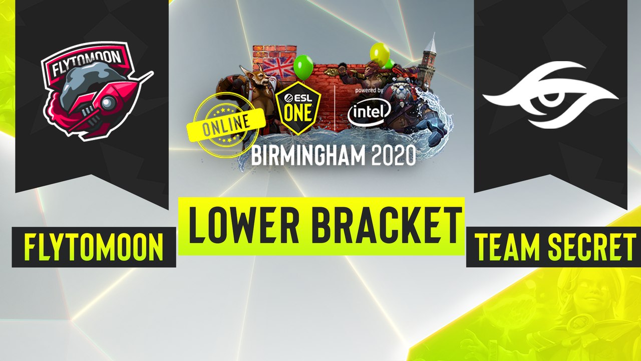 Dota2 - Team Secret vs. FlyToMoon - Game 2 - ESL One Birmingham 2020 - Lower Bracket - EU