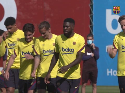 La Liga - Le Barça s'entraîne encore sans Messi