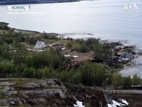 Norveç’te Toprak Kayması