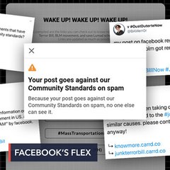 Facebook cracks down on posts slamming anti-terror bill