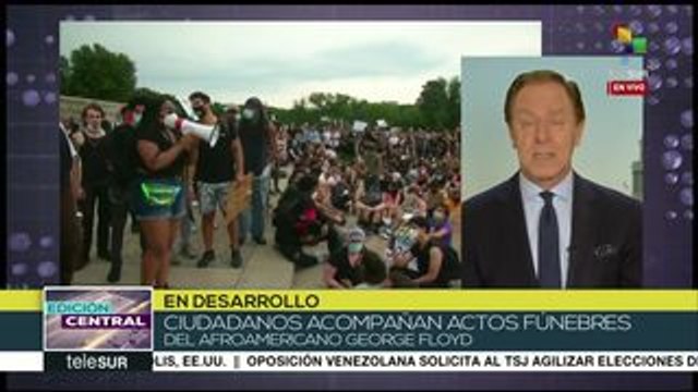 EEUU: realizan ceremonia para recordar a George Floyd en Mineápolis