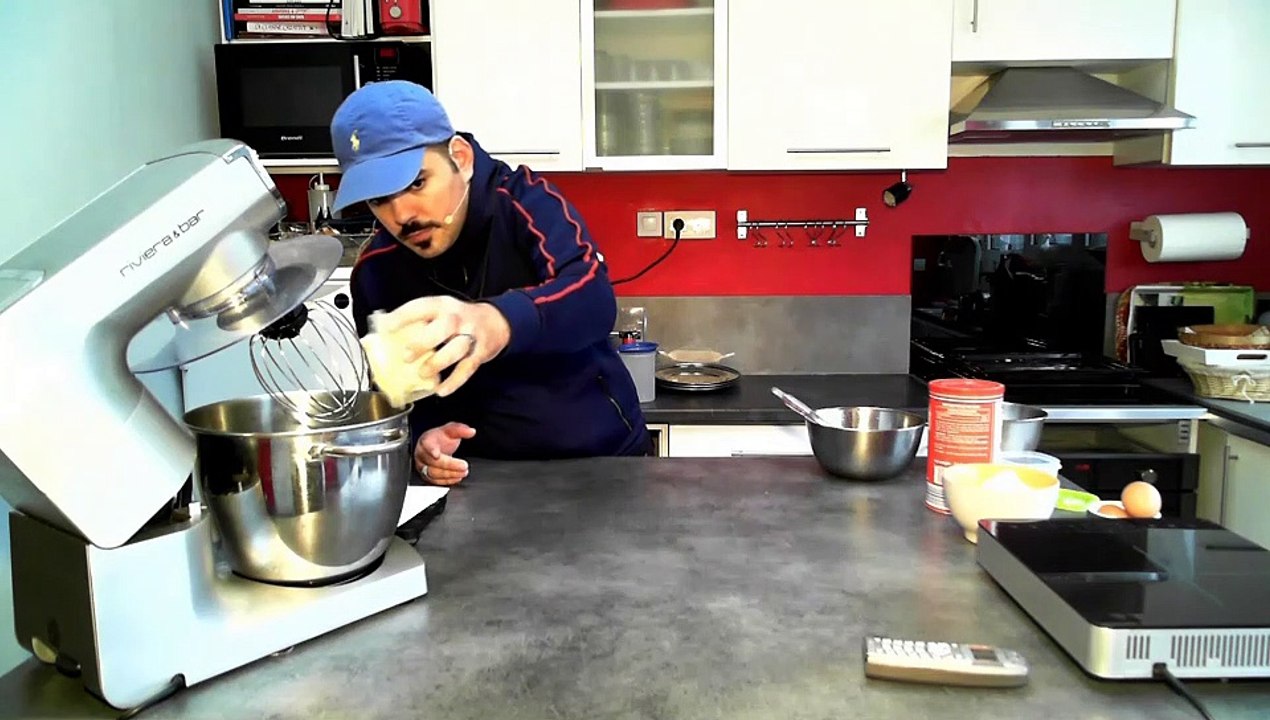 Gâteau renversé à la rhubarbe