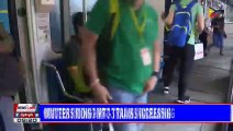 Number of commuters riding MRT-3 trains increasing