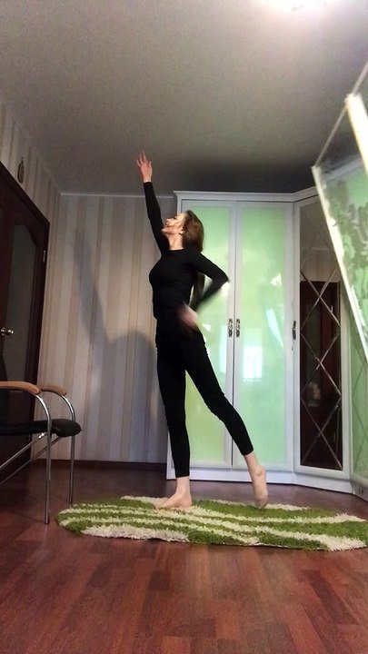 Hide away Bed Comes Down on Dancer