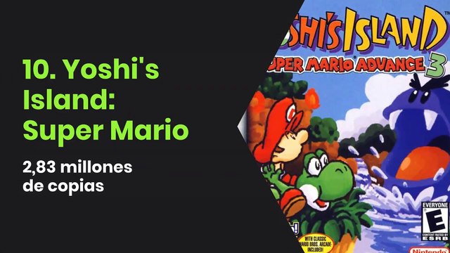Los 10 videojuegos más vendidos de la historia de la Game Boy Advance
