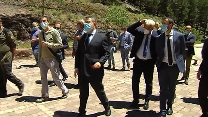 Page visita el municipio de Corduente