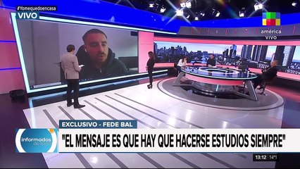 La cuarentena de Federico Bal