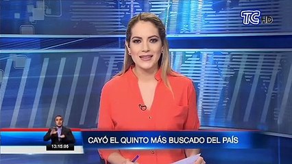 Cayó el quinto más buscado del país en Quinindé