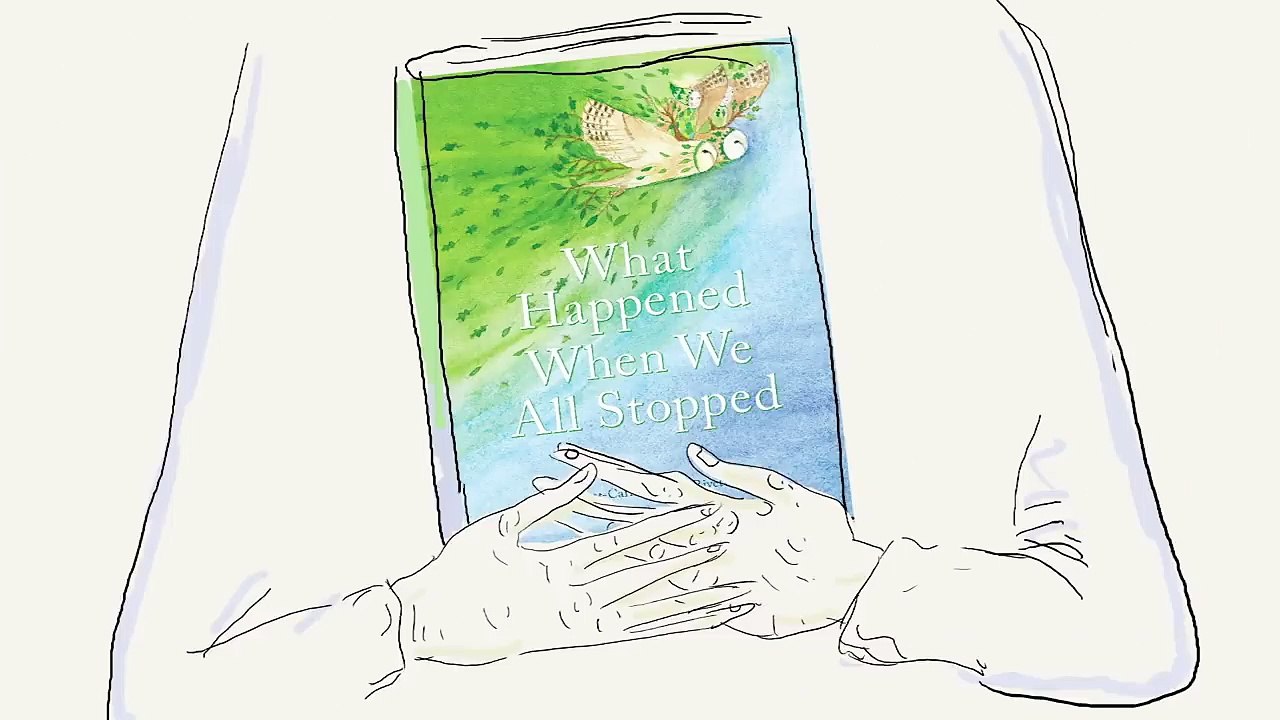 “What happened when we all stopped” narrated by Jane Goodall